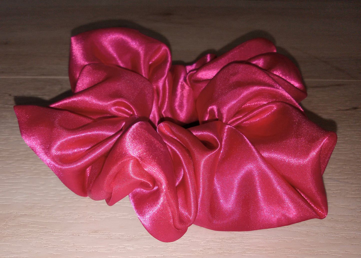 Pink Strawberry Scrunchie